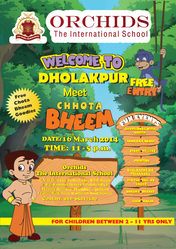 Picnic with Chota Bheem  march 16th with orchids international school